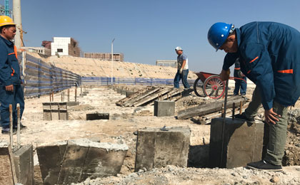 防風(fēng)抑塵網(wǎng)安裝